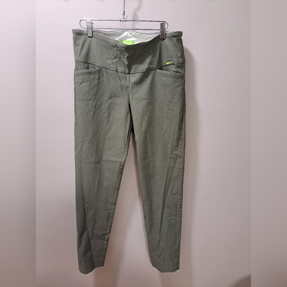 Swing Control Master Core Slim Pant Size US 10 Olive Green